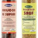 Dilkhush Khajoor Ki Supari and Roasted Sauf, 250 g (Combo of 2) - Fast Shipping to USA & Canada