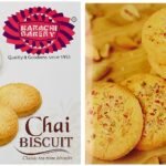 Karachi Bakery Chai Biscuit, 400g & Karachi Bakery Badam Pista Biscuits, 400g - Fast Shipping to USA & Canada
