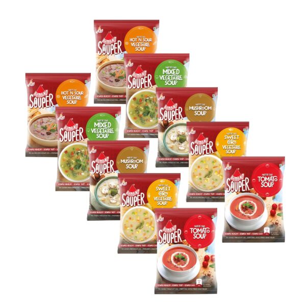 Bambino Special Combo Soups Pack of 5 with Buy 5 Get 5 Free 10 Packets - Fast Shipping to USA & Canada