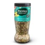 Farmley Seeds Mix, 1 Kg Edible Seed I Healthy Diet Snacks | 100% Natural and Roasted Chia + Pumpkin + Flax + Watermelon + Sunflower Seeds - Fast Shipping to USA & Canada