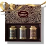 Golden Tips Gift boxes Combo Darjeeling Tea + Earl Grey Tea + Traditional Masala Chai. (300 gram) - Fast Shipping to USA & Canada