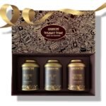 Golden Tips Gift boxes Combo Darjeeling Tea + Earl Grey Tea + Traditional Masala Chai. (300 gram) - Fast Shipping to USA & Canada