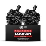 Beardo Power Scrub Large Loofah for bathing for men | Loofah Scrubber Exfoliator removes dead skin & Controls Oil | High Lather Creation | Cleanses & Exfoliates |Pack of 2 | Suitable for all Skin types | Made for Men & Women - Fast Shipping to USA & Canada