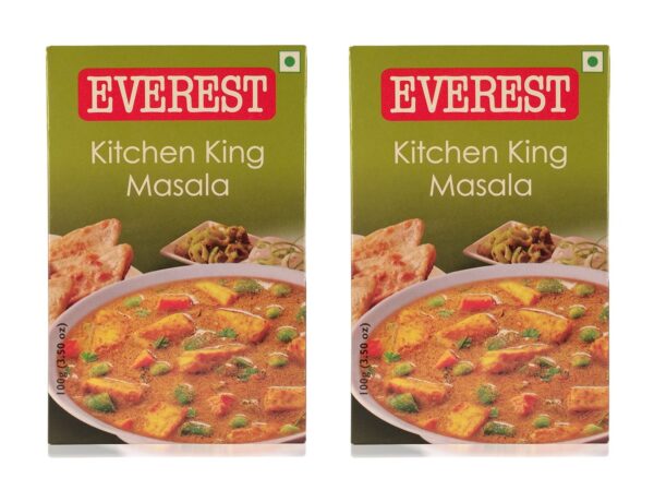 Everest Kitchen King Vegetable Masala Powder - 100 Grams(Pack Of 2) - Fast Shipping to USA & Canada