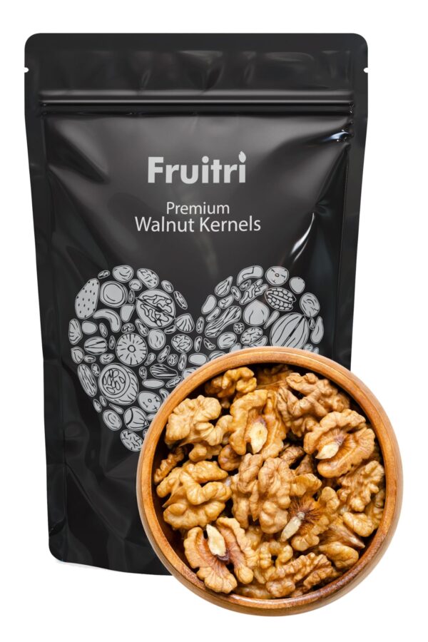 Fruitri Pure Delight: Akhrot Giri 500g- Premium Walnut Kernels for Exquisite Flavor and Health