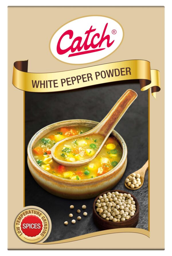Catch White Pepper Powder - 100 g - Fast Shipping to USA & Canada