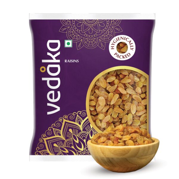 Vedaka Popular fresh Raisins, 500gm - Fast Shipping to USA & Canada