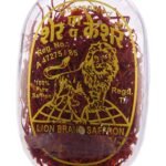 LION BRAND SAFFRON 1G Original Kashmiri Whole Lacha Keshar/Kesar For Biryani, Tea, Pooja And Milk (Pack Of 1 (1Gm)) - Fast Shipping to USA & Canada