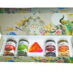 Berries And Nuts Premium Dried Fruits Gift Box | Assorted Dried Fruits Box | Fruit Mix 200 Grams, Dried Kiwi 200 Grams, Dried Cranberries 200 Grams, and Dried Pineapple Coin 200 Grams | 800 Grams Box | Dry Fruit Gift Pack for Special Ocassions | Anytime Use - Fast Shipping to USA & Canada