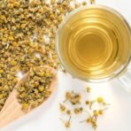 Siyacha Tea Chamomile Flower Tea | Super Food Herb | Ayurvedic Tisane | Whole Flower Buds Of Chamomile| Caffeine Free Herbal Loose Leaf Beverage| Relaxing Soothing Chai | (50 Grams) - Fast Shipping to USA & Canada