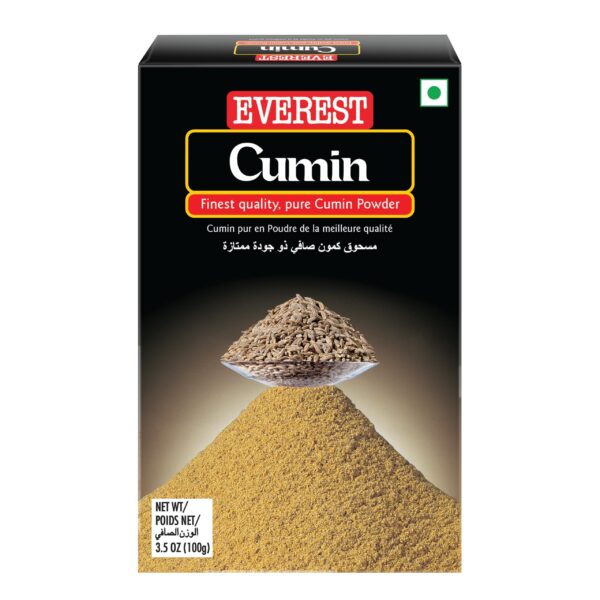 Everest Cumin Powder, Carton, 100 Gram - Fast Shipping to USA & Canada