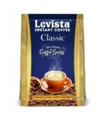 Levista Classic Pure Instant Coffee (100 Gram Pouch) | Premium Blend of 100% Arabica & Robusta Coffee Bean | Caffeine Coffee with Rich Bold Flavour for an Energising Experience - Fast Shipping to USA & Canada