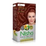Nisha Cream hair color (120 ml/each) with Rich, Bright, Long Lasting Shine Hair Color NO AMMONIA Cream FORMULA smooth care for your precious hair! Mahogany 5.5 (Pack of 1) Fast Shipping to USA & Canada