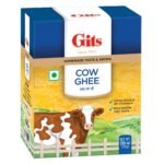 Gits Cow Ghee, Pure Veg, Nutritious and Healthy,200ml (Pack of 2) - Fast Shipping to USA & Canada