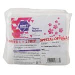 More Essentials more Quality 1st Paper Napkins 1 Ply 27cmX30 cm 100 sht - BOGO - Fast Shipping to USA & Canada