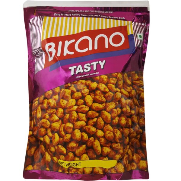 Bikano Snacks - Tasty (Fried Coated Peanuts), 1kg Pack - Fast Shipping to USA & Canada