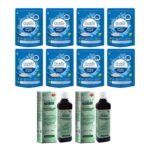 Diabliss Diabetic Friendly Sugar 500g Pouch pack of 8, Herbal Water for Hypertension Management pack of 2