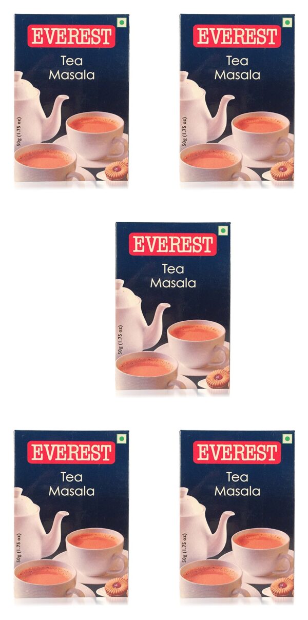 Everest Tea Masala - 50 grams (Pack of 5) - Fast Shipping to USA & Canada