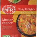 MTR Ready to Eat, Muttar Paneer, 300g Carton - Fast Shipping to USA & Canada