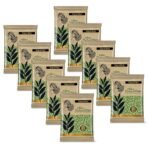 Nisha Nature Mate Henna Based Hair Color Powder Without Ammonia Natural Hair Colour for Women & Men 10gm Pack of 10 (Original Black) - Fast Shipping to USA & Canada