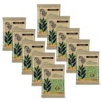 Nisha Nature Mate Henna Based Hair Color Powder Without Ammonia Natural Hair Colour for Women & Men 10gm Pack of 10 (Original Black) - Fast Shipping to USA & Canada