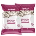 Farmley Prasadam Phool Makhana 100 g Pack of 2 | Premium Fox Nuts - Fast Shipping to USA & Canada