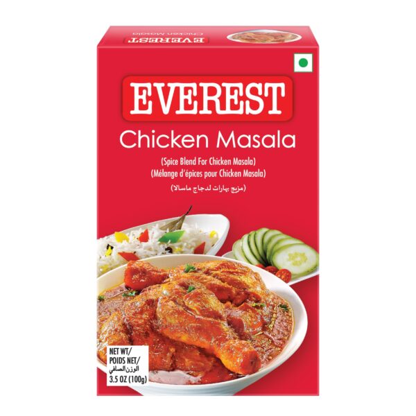 Everest Masala Powder - Chicken, 100g Carton - Fast Shipping to USA & Canada