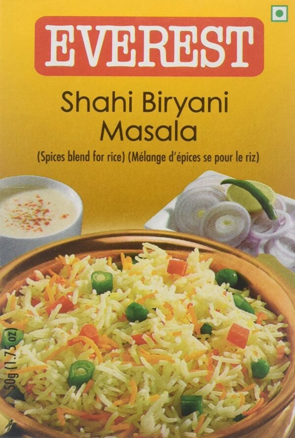 Everest Shahi Biryani Masala - 50 grams (Pack of 3) - Fast Shipping to USA & Canada