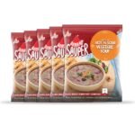 Bambino Hot N Sour Soup Powder 40g (Pack of 5) - Fast Shipping to USA & Canada