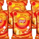 Lay's Potato Chips Hot 'N' Sweet Chilli 30G ( PACK OF 6 ) - Fast Shipping to USA & Canada