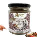 Rooted Peepul - Artisanal Mutton Korma Masala Powder - Less Chilli and More Spice - Perfect Blend of 26 Rare Spices - No MSG, No Preservatives, No Artificial Colour or Flavour - 75 grams - Fast Shipping to USA & Canada