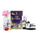 Ayouthveda Best Wishes Gift Hamper Body & Hair Care Gift Set For Family & Friends | Luxury Combo Kit for All Occasions |New Year Special Gift | Four Item Pack - Fast Shipping to USA & Canada