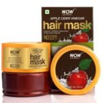 WOW Skin Science Apple Cider Vinegar Hair Mask with Apple Cider Vinegar & Sweet Almond Oil, 200 ml - Fast Shipping to USA & Canada
