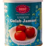 Karachi Bakery Gulab Jamun 1 kg | Indian Mithai | 16 Pieces per can - Fast Shipping to USA & Canada