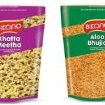 Bikano Khatta Meetha, 1kg + BIKANO Aloo Bhujia Pouch, 1 kg - Fast Shipping to USA & Canada