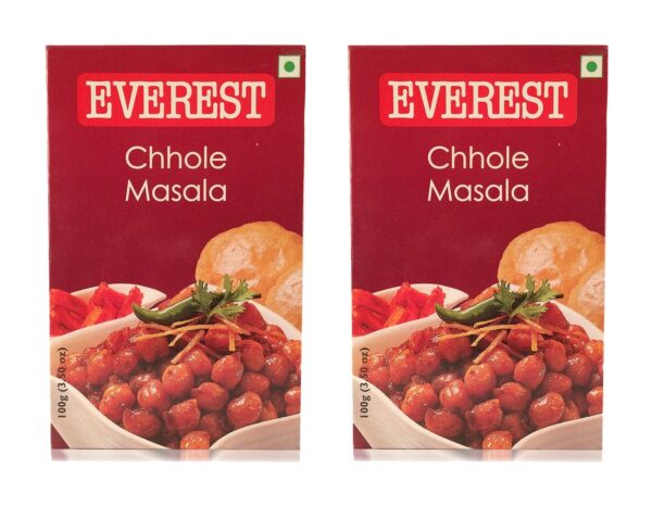 Everest Chhole Masala - 100 grams (Pack of 2) - Fast Shipping to USA & Canada