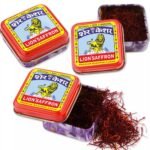 LION BRAND SAFFRON, 3g, Original Kashmir Lacha Saffron/Kesar/Keshar (Certified Grade A) for Biryani, Beauty, Improved Health and Tilak (VALUE PACK OF 3gm (3X1gram = 3grams)) - Fast Shipping to USA & Canada