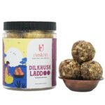 Dilkhush Laddoo from Nuskha | laddu | Made with Premium Dry Fruits | No Added Preservatives | Rich In Carbohydrates & Proteins | Pure Desi Ghee, 400gms - Fast Shipping to USA & Canada