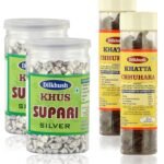 Dilkhush Khus Supari and Khatta Chhuhara, 500 g (Combo of 4) - Fast Shipping to USA & Canada