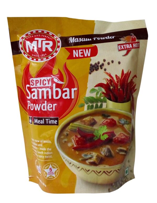 MTR Spice Powder - Sambar, 200g Pouch - Fast Shipping to USA & Canada