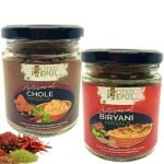 Rooted Peepul Artisanal Biryani Masala & Artisanal Chola Masala Combo| Less Chilli More Spice| (75g X 2) - Fast Shipping to USA & Canada