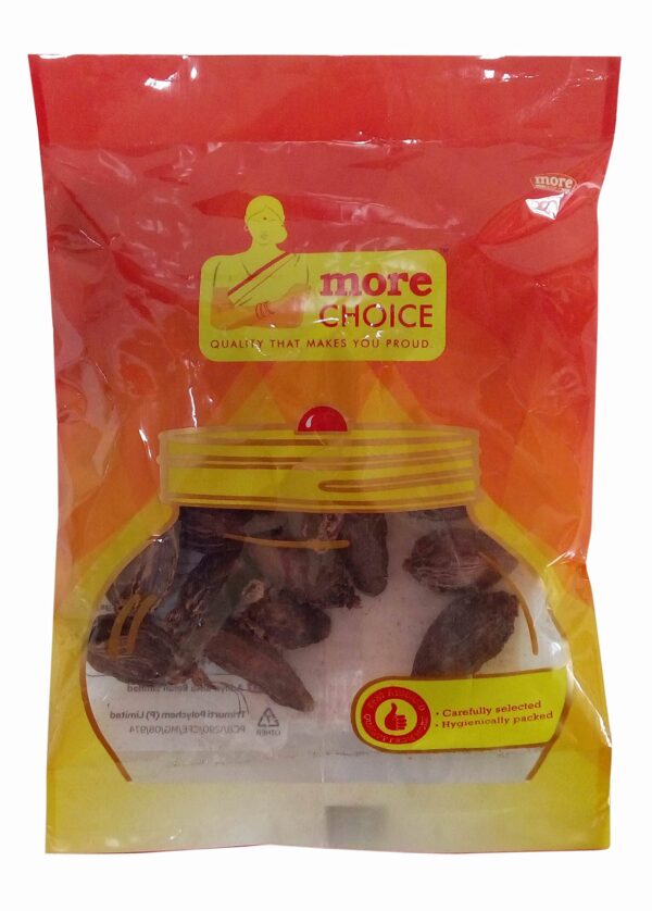 More Choice Elaichi Black 20 Grams, Cardamom Seeds, Vegetarian - Fast Shipping to USA & Canada