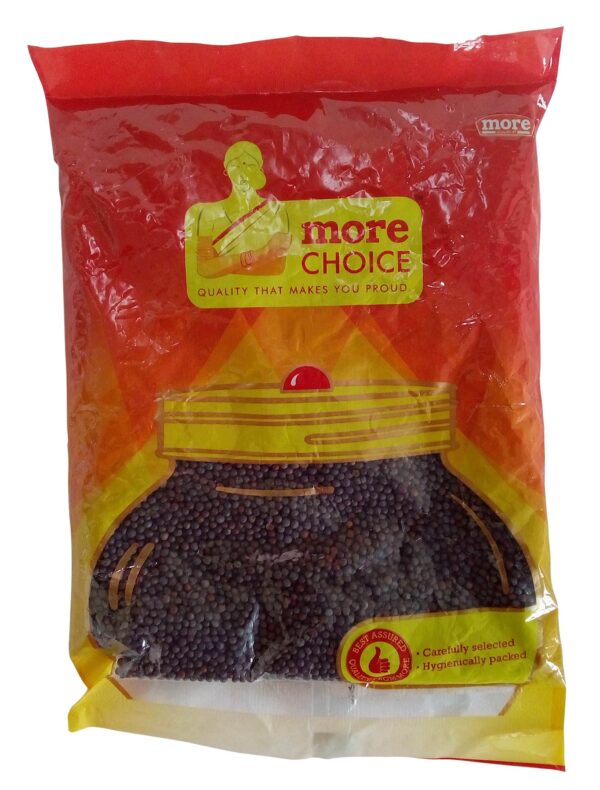 More Choice Spices - Mustard (Sarson) Big, 200g Pouch - Fast Shipping to USA & Canada