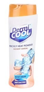 Dermi Cool Dermicool Prickly Heat Powder - 150g (Sandal)Pack of 1 - Fast Shipping to USA & Canada - Image 2