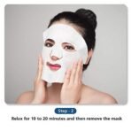 MIRABELLE KOREA PEARL + CHARCOAL DUAL SYSTEM FACIAL SHEET MASK - 25 ml (A PACK OF 2) - Fast Shipping to USA & Canada - Image 4