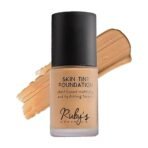 Ruby's Organics Liquid Foundation for Face Makeup - Waterproof, Full Coverage Blendable, Long Lasting, Matte Finish and Poreless, Normal to Oily Skin, Vegan, Paraben and Silicon-Free, Shade M02, 30 ml - Fast Shipping to USA & Canada