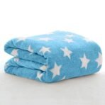 OYO BABY New Born Super Soft Baby Blanket Wrapper Blanket for Babies (100 x 75 Cm) Star Blue, Fleece, Lightweight All Season | 0-24 Months | Sleeping Bag | Nursing Baby Gifts - Fast Shipping to USA & Canada - Image 2