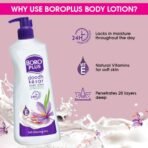 Boroplus Body Lotion Provides 24Hrs Moisturisation 100% Ayurvedic Lotion, Vitamin E For Dry And Normal Skin With Goodness Of Dhoodh, Badam & Kesar, 400Ml - Fast Shipping to USA & Canada - Image 7