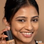 Ruby's Organics Liquid Foundation for Face Makeup - Waterproof, Full Coverage Blendable, Long Lasting, Matte Finish and Poreless, Normal to Oily Skin, Vegan, Paraben and Silicon-Free, Shade M02, 30 ml - Fast Shipping to USA & Canada - Image 3