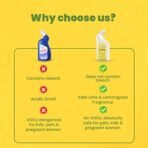 Koparo Toilet Cleaner 800ml - Pack of 2 | Removes Limescale & Provides Long Lasting Freshness | Plant Based & Non Toxic - Fast Shipping to USA & Canada - Image 6